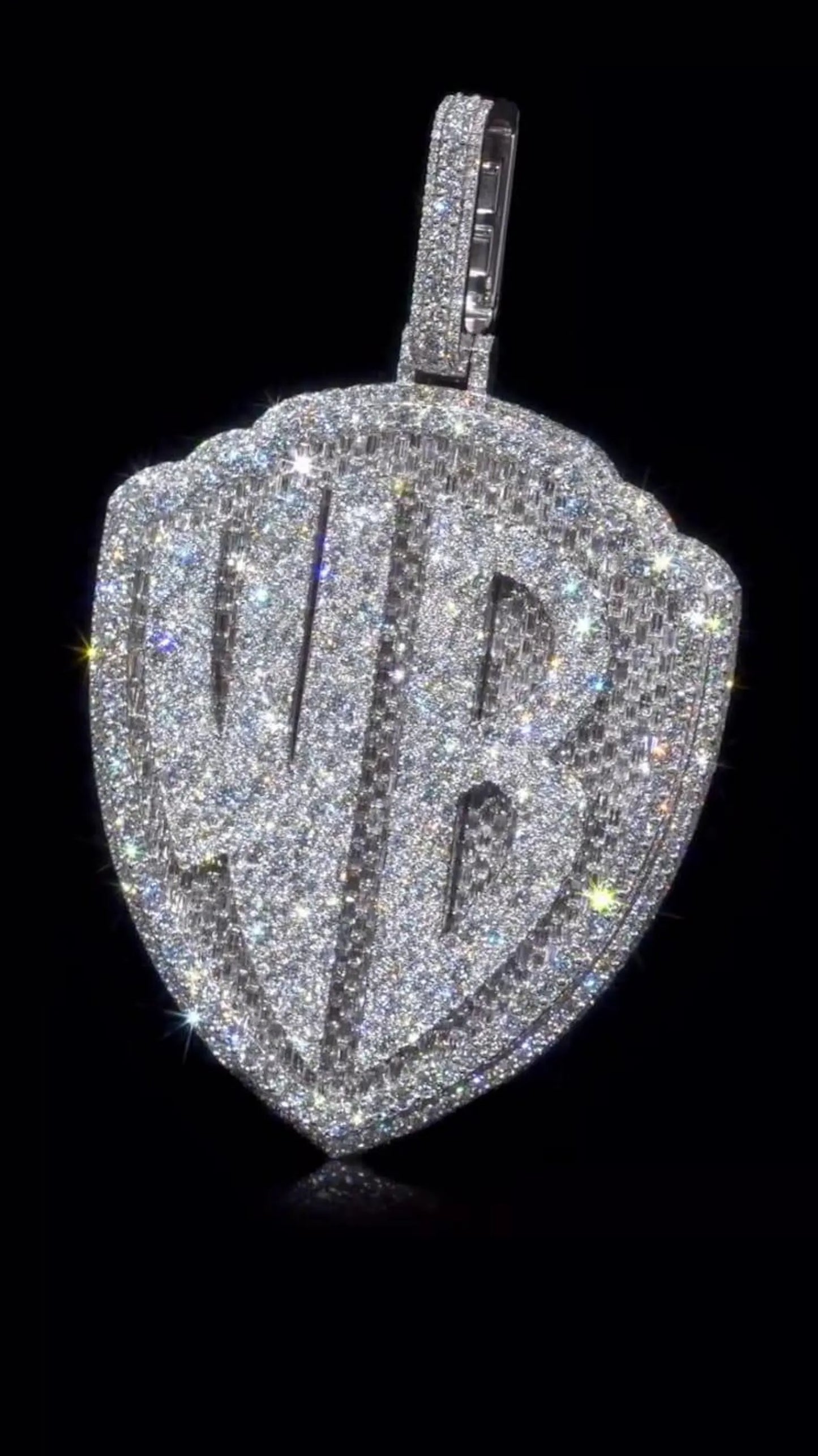 Rockstar Made Stainless Steel Gallery Pendant – Hollow Design